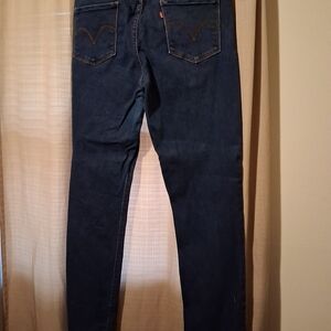 Levi's Dark Indigo Straight Jeans